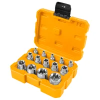 Set de capete tubulare Tolsen 15514 Cantitatea în set: 14 buc.