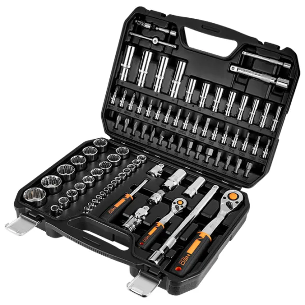 Набор ключей с трещоткой NEO Tools 10-060 Количество в наборе: 86 шт. photo 1