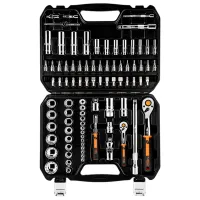 Набор ключей с трещоткой NEO Tools 10-060 Количество в наборе: 86 шт. photo 2