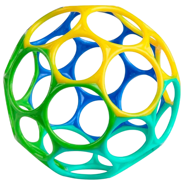 Jucărie interactivă Bright Starts Oball Easy-Grasp 12288 0+ / Green photo 1