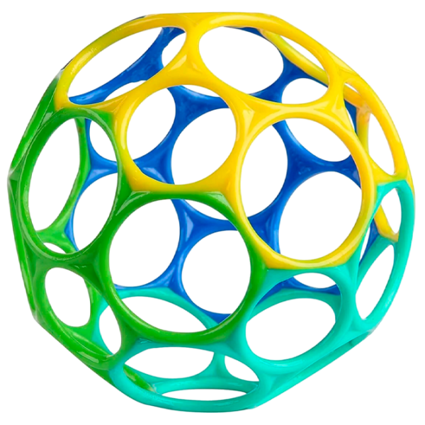 Jucărie interactivă Bright Starts Oball Easy-Grasp 12288 0+ / Green photo 1