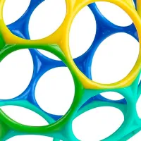 Jucărie interactivă Bright Starts Oball Easy-Grasp 12288 0+ / Green photo 2