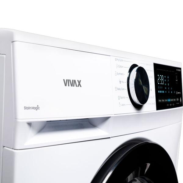 Mașină de spălat Vivax WFL-140816PMI 8 kg / 1400 rpm / White photo 4