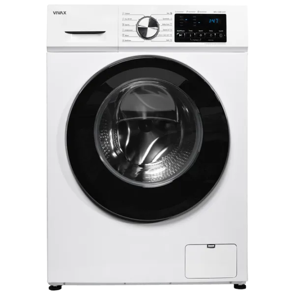 Mașină de spălat Vivax WFL-120812CD 8 kg / 1200 rpm / White photo 1