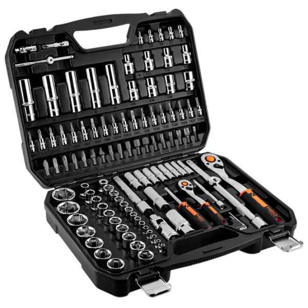 Set chei tubulare cu clichet NEO Tools 10-066 Cantitatea în set: 110 buc. photo 1