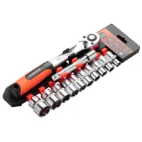 Set chei tubulare cu clichet Somafix SFX5503 Cantitatea în set: 12 buc