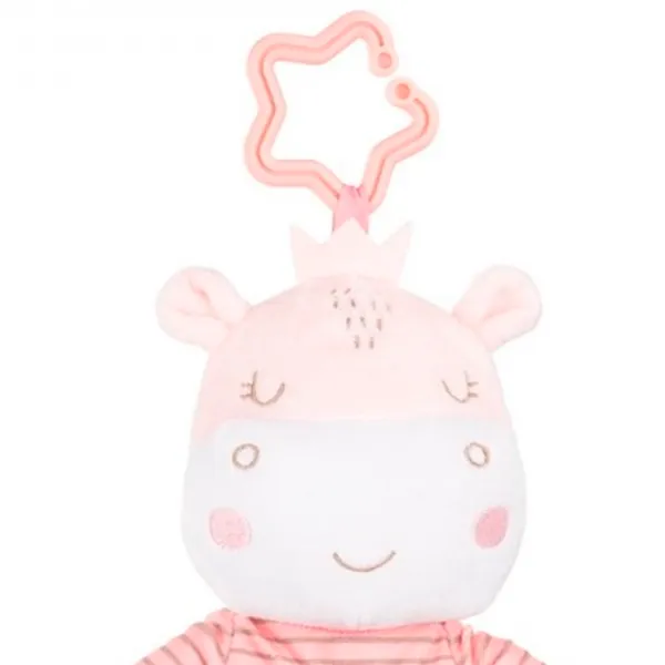 Jucărie muzicală Kikka Boo Hippo Dreams 31201010344 0+ / Pink photo 2
