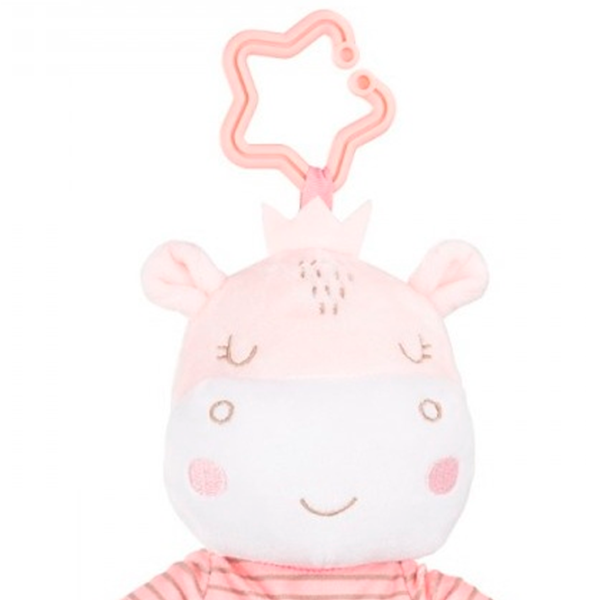 Jucărie muzicală Kikka Boo Hippo Dreams 31201010344 0+ / Pink photo 2