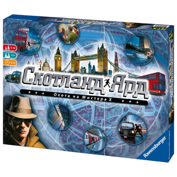 Настольная игра Ravensburger Scotland Yard 8+/ Стратегия photo 1