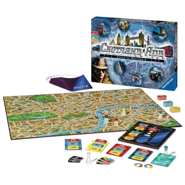 Настольная игра Ravensburger Scotland Yard 8+/ Стратегия photo 2