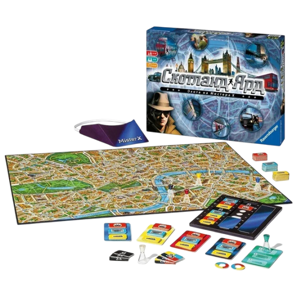 Настольная игра Ravensburger Scotland Yard 8+/ Стратегия photo 2