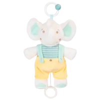 Музыкальная игрушка Kikka Boo Elephant Time 31201010320 0+ / Белый