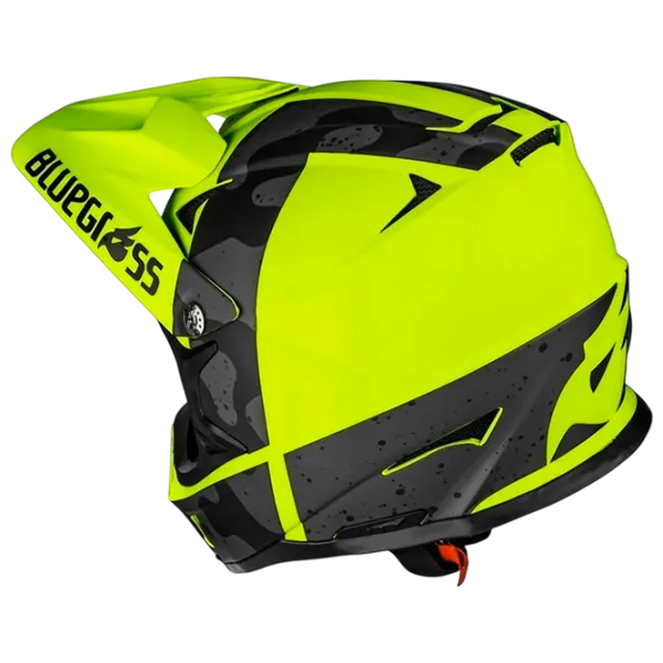 Cască de protecție Bluegrass Intox Black-Yellow  photo 1 Cască de protecție Bluegrass Intox Black-Yellow  photo 1