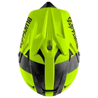 Cască de protecție Bluegrass Intox Black-Yellow photo 2