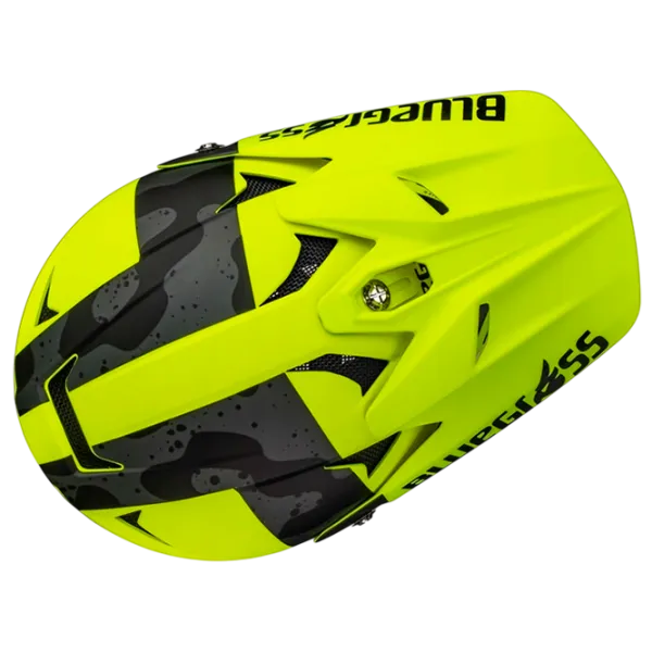 Cască de protecție Bluegrass Intox Black-Yellow  photo 3 Cască de protecție Bluegrass Intox Black-Yellow  photo 3