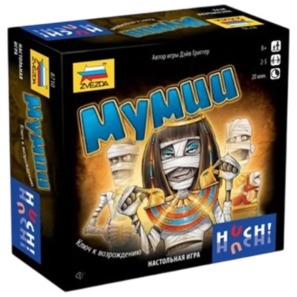 Настольная игра Zvezda Mummies Dave Grigger 8+/ Игральные карты photo 1 Настольная игра Zvezda Mummies Dave Grigger 8+/ Игральные карты photo 1
