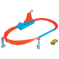 Авто-треки Mattel Rapid Raceway Champion Action Speed Boost Oval Track GJM75  / / Разноцветный