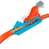 Pistă auto Mattel Rapid Raceway Champion Action Speed Boost Oval Track GJM75 / / Multicolor photo 4