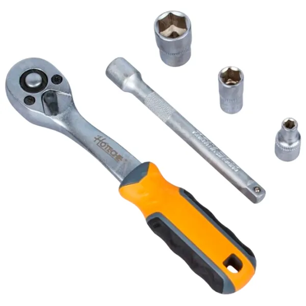 Set chei tubulare cu clichet Hoteche 201701 Cantitatea în set: 12 buc. photo 2 Set chei tubulare cu clichet Hoteche 201701 Cantitatea în set: 12 buc. photo 2