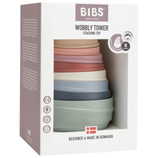 Мягкая игрушка Bibs Turnul Wobbly 4100100 0.6+ / Разноцветный photo 3