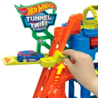 Pistă auto Hot Wheels City Tunnel Twist Car Wash & Color Shifters Vehicle HTN80 / / Multicolor photo 4