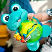 Jucărie moale Baby Einstein Ocean Explorers Neptune 13156 0.3+ / Blue photo 3