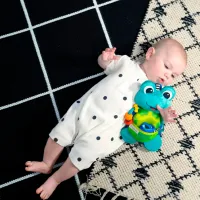 Jucărie moale Baby Einstein Ocean Explorers Neptune 13156 0.3+ / Blue photo 4