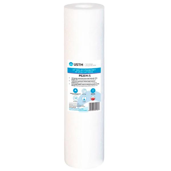 Cartuș filtrant de apă USTM PP-20M/5 1000 l / 10 l/min photo 1