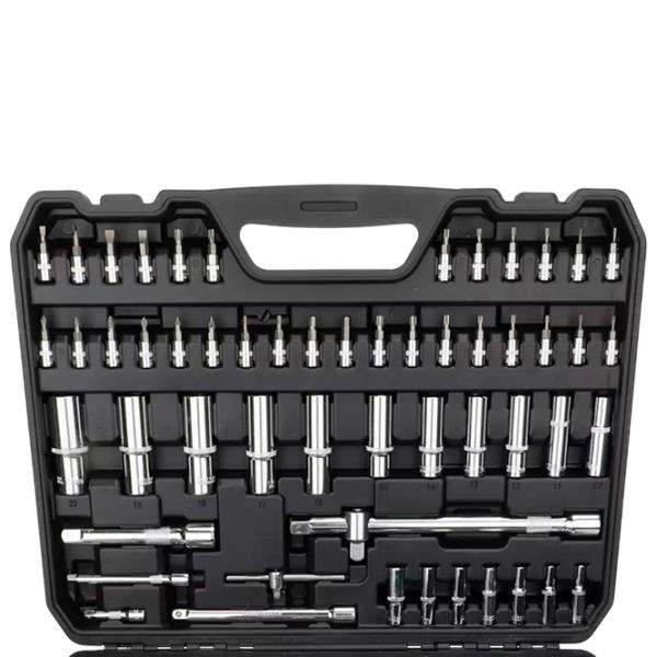 Set chei tubulare cu clichet Hoteche 203103 Cantitatea în set: 195 buc. photo 2 Set chei tubulare cu clichet Hoteche 203103 Cantitatea în set: 195 buc. photo 2