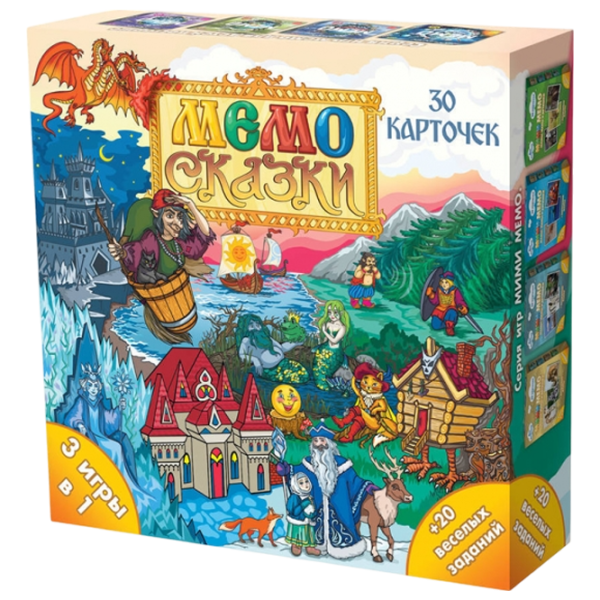Joc educativ Fun Games Memo Fairy Tales 3+/ Dezvoltare photo 1
