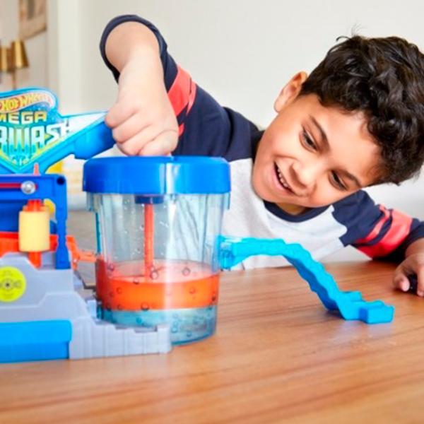 Авто-треки Mattel Mega Car Wash FTB66  / / Разноцветный photo 4