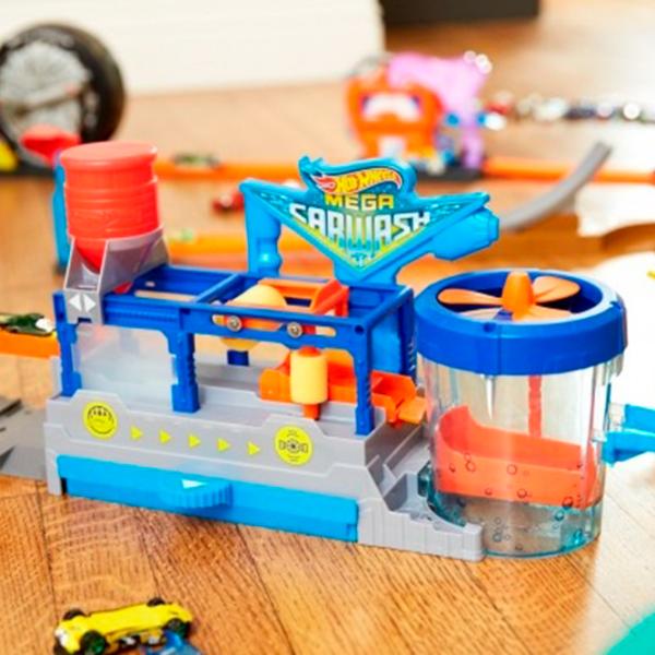 Авто-треки Mattel Mega Car Wash FTB66  / / Разноцветный photo 5