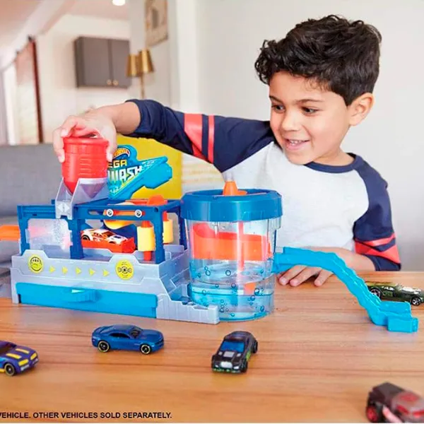 Авто-треки Mattel Mega Car Wash FTB66  / / Разноцветный photo 8