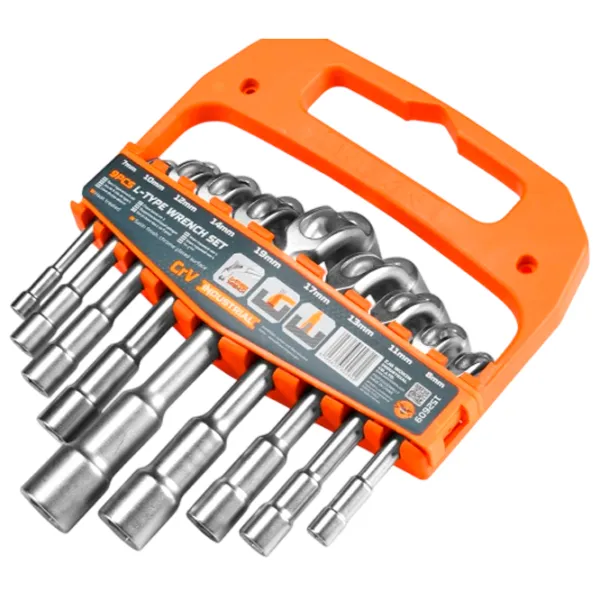 Набор трубчатых ключей Wokin 152609 Количество в наборе: 9 шт. photo 1