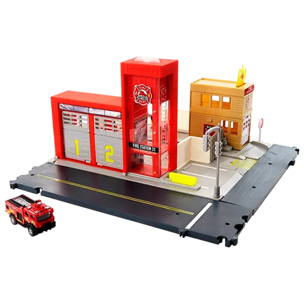 Pistă auto Mattel Hot Wheels Matchbox HBD76  / / Multicolor photo 1