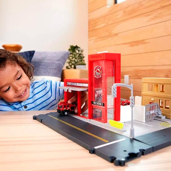 Pistă auto Mattel Hot Wheels Matchbox HBD76  / / Multicolor photo 6