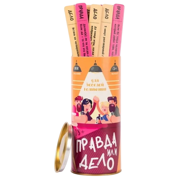 Настольная игра Fun Games Truth or Dare 18+/ Для вечеринок photo 1