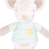 Jucărie moale Kikka Boo Joyful Mice 31201010368 0.3+ / Beige photo 3