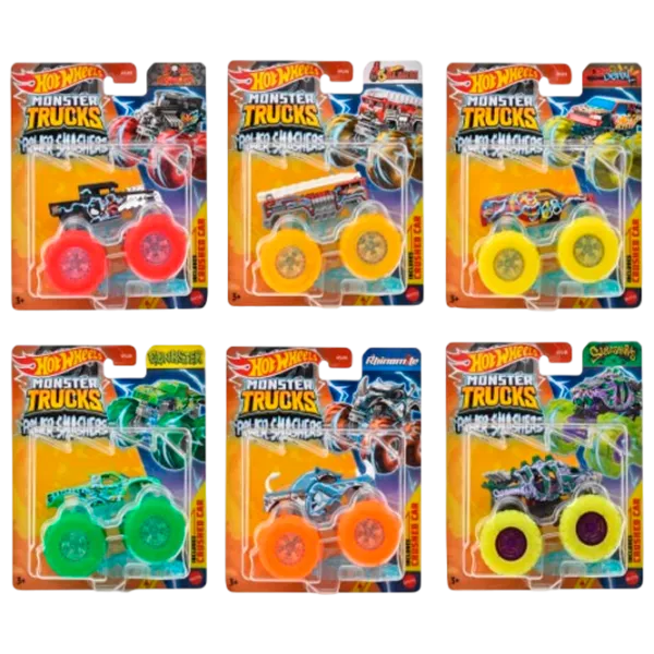 Комплект машин Mattel Monster Trucks HYJ19  / / Серый Разноцветный photo 1