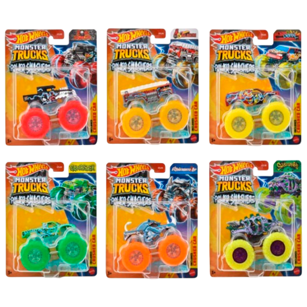 Комплект машин Mattel Monster Trucks HYJ19  / / Серый Разноцветный photo 1