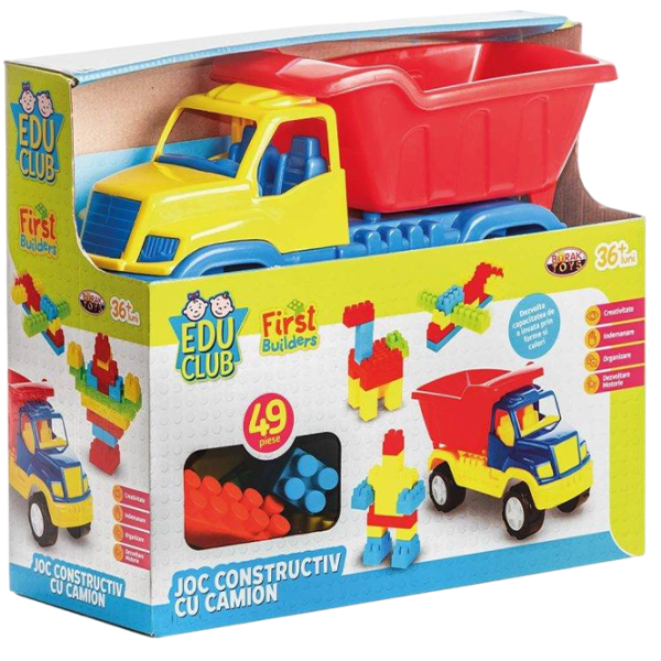 Грузовик Edu Club 07673 6420191007673   / / Red Разноцветный photo 1