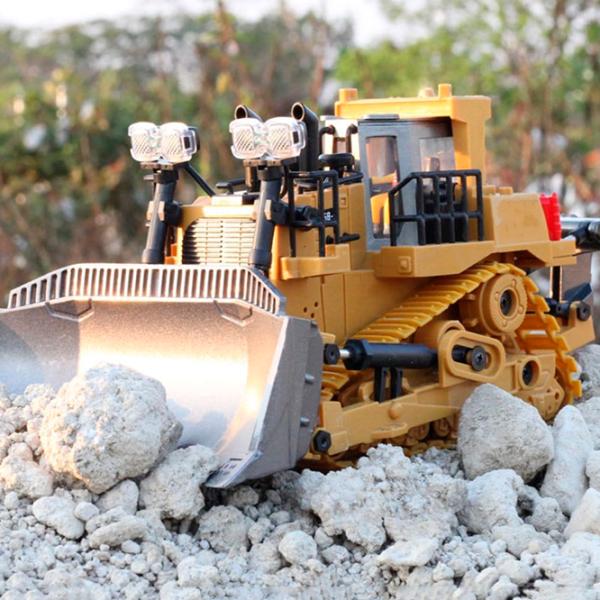Buldozer ChiToys 96116 8600020796116  / 2.4 GHz / Gray Yellow photo 4 Buldozer ChiToys 96116 8600020796116  / 2.4 GHz / Gray Yellow photo 4