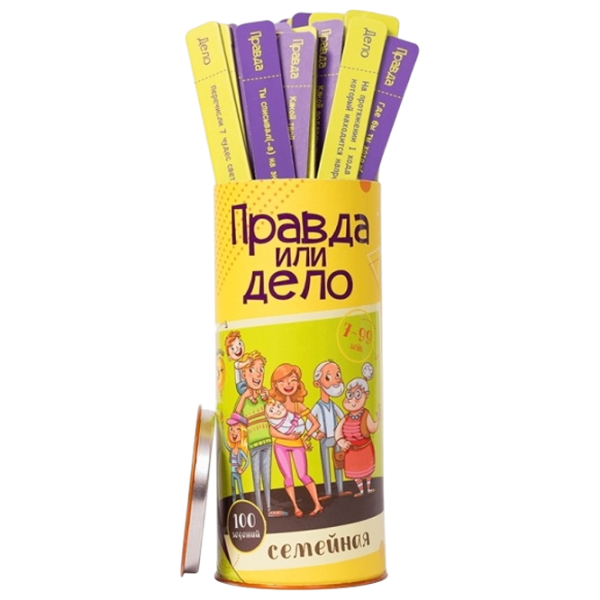 Настольная игра Fun Games Truth or Dare: Family 7+/ Для вечеринок photo 1