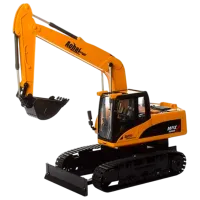 Excavator ChiToys 63568 8600016363568  / 2.4 GHz / Gray Yellow