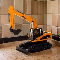 Excavator ChiToys 63568 8600016363568 / 2.4 GHz / Gray Yellow photo 5