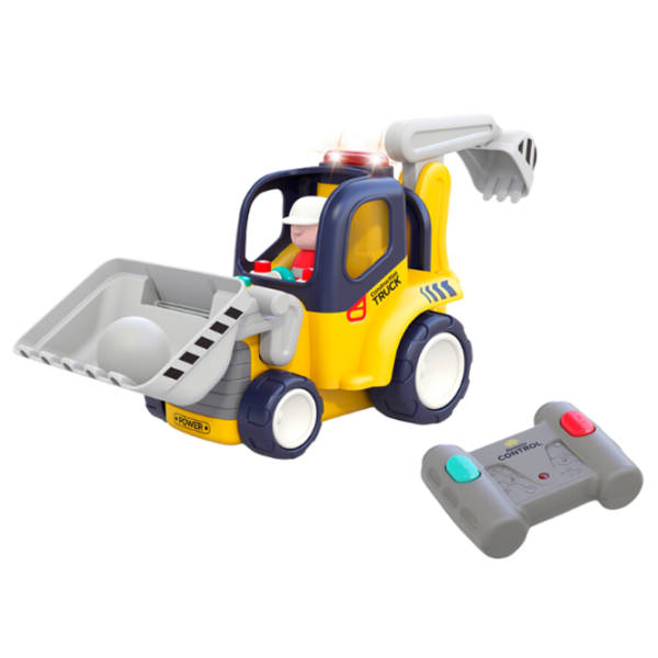 Excavator Hola Toys HE9988 6944167104499   / / Gray Yellow photo 2