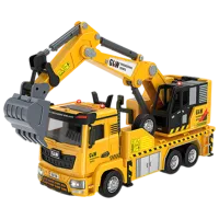 Грузовик Richi Tichi 96728 8600023996728  / / Серый Желтый