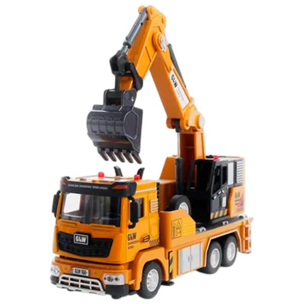 Грузовик Richi Tichi 96728 8600023996728  / / Серый Желтый photo 2 Грузовик Richi Tichi 96728 8600023996728  / / Серый Желтый photo 2