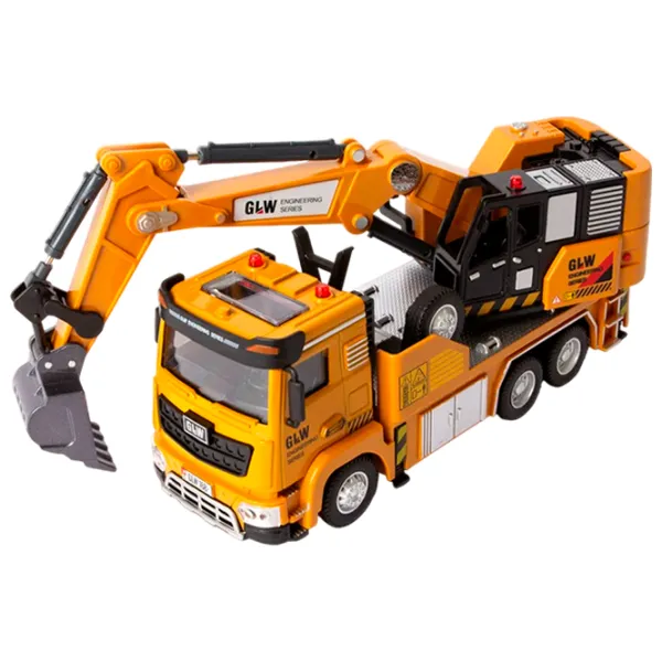 Грузовик Richi Tichi 96728 8600023996728  / / Серый Желтый photo 3 Грузовик Richi Tichi 96728 8600023996728  / / Серый Желтый photo 3