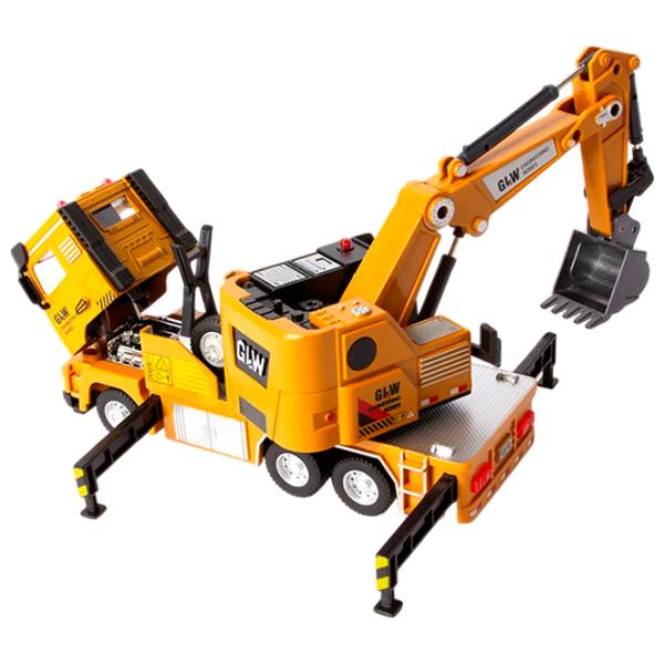 Грузовик Richi Tichi 96728 8600023996728  / / Серый Желтый photo 4 Грузовик Richi Tichi 96728 8600023996728  / / Серый Желтый photo 4